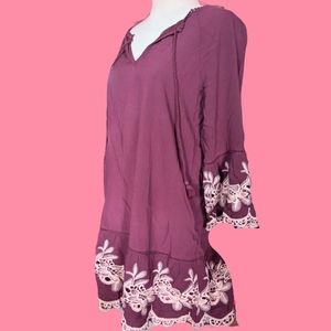 FOREVER 21 peasant tunic dress